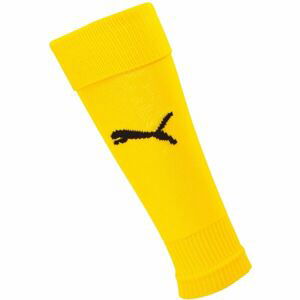 Puma TEAMGOAL 23 SLEEVE SOCK Pánske štulpne, žltá, veľkosť 1