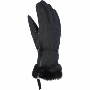 Viking MERIS Dámske lyžiarske rukavice, čierna, veľkosť 6