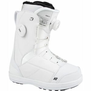 K2 KINSLEY Dámska snowboardová obuv, biela, veľkosť 38