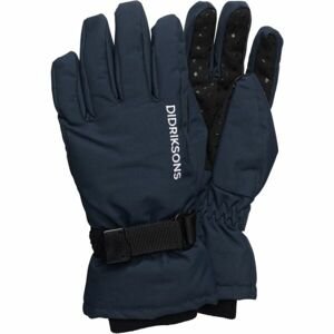 DIDRIKSONS BIGGLES Detské lyžiarske rukavice, tmavo modrá, veľkosť 4/6