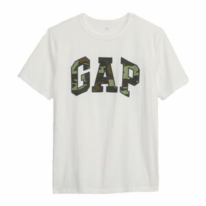 GAP LOGO Chlapčenské tričko, biela, veľkosť M