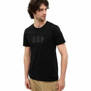 GAP LOGO Pánske tričko, čierna, veľkosť XL