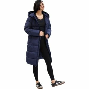 GAP MAXI LOGO Dámsky prešívaný kabát, tmavo modrá, veľkosť M