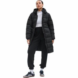 GAP LONG PUFFER COAT Dámsky prešívaný kabát, čierna, veľkosť M