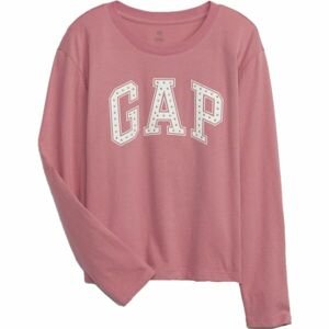 GAP GRAPHIC LOGO Dievčenské tričko, ružová, veľkosť L
