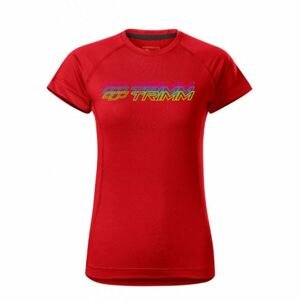 TRIMM DESTINY LADY Dámske tričko, červená, veľkosť M