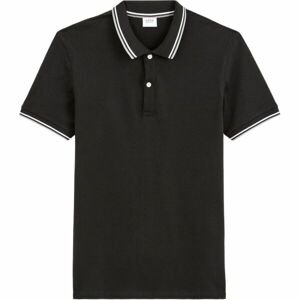 CELIO DECOLRAYEB Pánske tričko polo, čierna, veľkosť XL