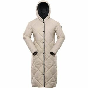 NAX ZARGA Dámsky kabát, béžová, veľkosť XL