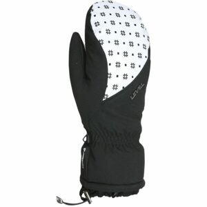 Level MUMMIES Detské lyžiarske rukavice, čierna, veľkosť XS