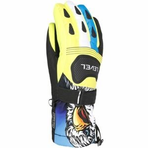 Level JUNIOR Detské lyžiarske rukavice, mix, veľkosť 3