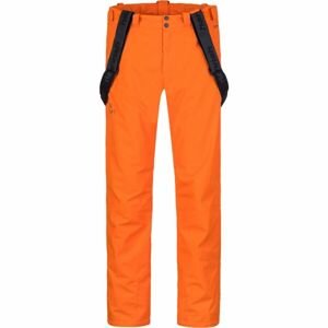 Hannah SLATER FD Pánske lyžiarske nohavice, oranžová, veľkosť L