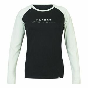 Hannah PRIM Dámske tričko s dlhým rukávom, čierna, veľkosť 40