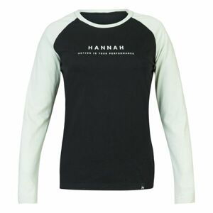 Hannah PRIM Dámske tričko s dlhým rukávom, čierna, veľkosť 42