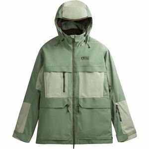 Picture STONE Pánska zimná bunda, tmavo zelená, veľkosť XL