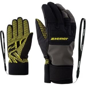 Ziener GARIM Pánske lyžiarske rukavice, čierna, veľkosť 10