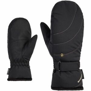 Ziener KAHLIA Dámske lyžiarske rukavice, čierna, veľkosť 6.5
