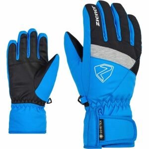 Ziener LEIF GTX JUNIOR Detské lyžiarske rukavice, modrá, veľkosť 5.5