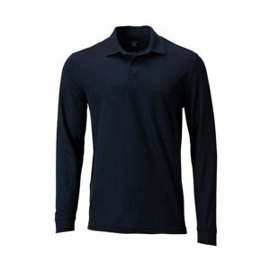 GREGNORMAN MEN INTERLOCK LONGSLEEVE POLO Pánske polo tričko, tmavo modrá, veľkosť XL