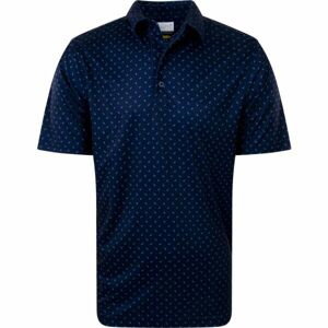 GREGNORMAN ML 75 TEE PRINT POLO Pánske golfové polo tričko, tmavo modrá, veľkosť XL