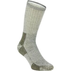 NATURA VIDA REGULAR GRIS Pánske ponožky, svetlo zelená, veľkosť 39 - 42