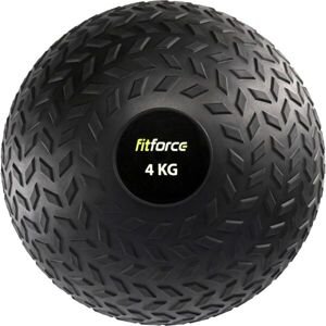 Fitforce SLAM BALL 4 KG Medicinbal, čierna, veľkosť 4kg