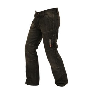 Pánske jeansové moto nohavice Spark Track čierna - 40/3XL