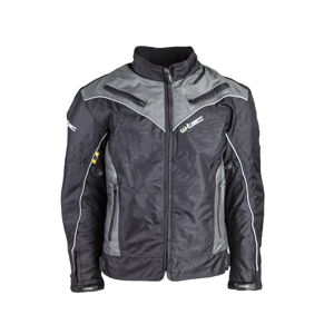 Pánska moto bunda W-TEC NF-2115 Black-Chameleon Grey - 3XL