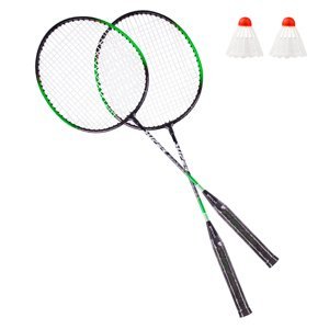 Badmintonová sada SPARTAN - 2 rakety zelená