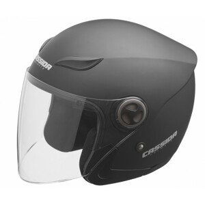 Moto prilba Cassida Reflex Solid matne čierna - XS (53-54)