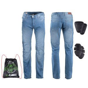 Pánske moto jeansy W-TEC Shiquet modrá - XL