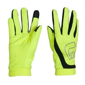 Bežecké rukavice Newline Thermal Gloves Visio neon - XS