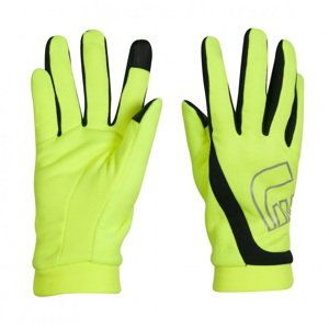 Bežecké rukavice Newline Thermal Gloves Visio neon - S