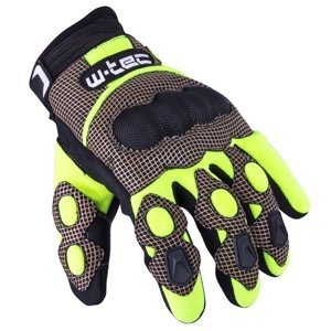 Motokrosové rukavice W-TEC Derex čierno-žltá - M