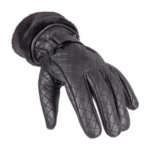 Dámske kožené rukavice W-TEC Stolfa NF-4205 čierna - XL