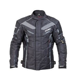 Pánska moto bunda W-TEC Kamicer NF-2100 čierno-šedá - XL