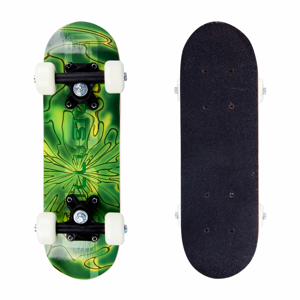 Skateboard Mini Board Psychadelic zelená