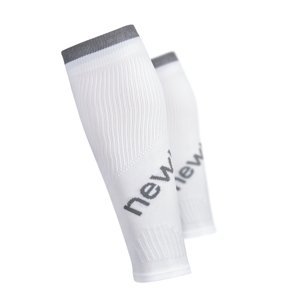 Kompresné návleky na nohy Newline Calfs Sleeve biela - L