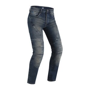 Pánske moto jeansy PMJ Dallas CE modrá - 32