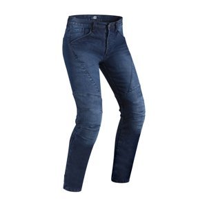 Pánske moto jeansy PMJ Titanium CE modrá - 30