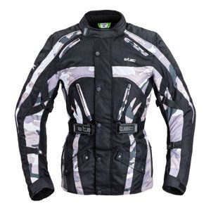 Pánska moto bunda W-TEC Troopa Black Camo - L