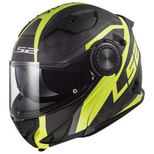 Výklopná prilba LS2 FF313 Vortex Carbon Hi Vis Yellow - XS (53-54) - Záruka 5 rokov