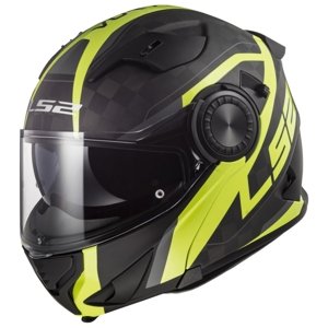 Výklopná prilba LS2 FF313 Vortex Carbon Hi Vis Yellow - L (59-60) - Záruka 5 rokov