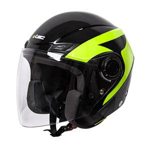 Moto prilba W-TEC Nankko Black-Fluo L (59-60)