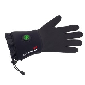 Univerzálne vyhrievané rukavice Glovii GL čierna - XXS-XS