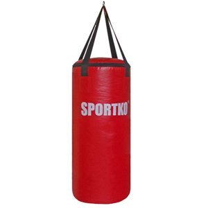 Detské boxovacie vrece SportKO MP6 29x75 cm červená