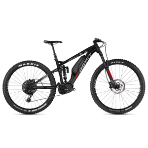 Celoodpružený elektrobicykel Ghost Hybride SL AMR X S3.7+ AL 29" - model 2019 Night Black / Iridium Silver / Riot Red - M (17") - Záruka 10 rokov