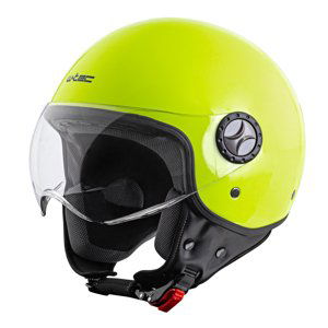 Prilba na skúter W-TEC FS-701FY Fluo Yellow fluo zelená - L (59-60)