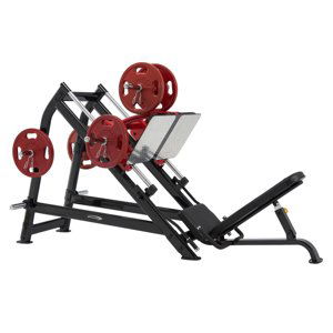 Leg Press Steelflex Plateload Line PLDP čierno-červená - Záruka 10 rokov + Servis u zákazníka