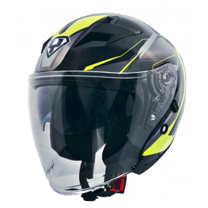 Moto prilba Yohe 878-1 fluo fluo - M (57-58)