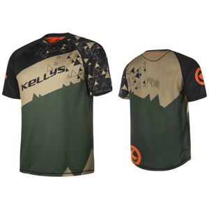 Enduro dres Kellys Tyrion krátky rukáv Green - L